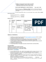 CCRH Website Advt For Pharmacy Assistant 2024