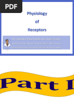 Physiology of Receptors Lec JP