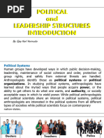 Political and Leadership Structures