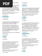 Words in Context Level 2 Practice