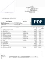 March Bank Statement