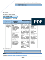 4° Grado - Actividad Del Dia 07 de Julio