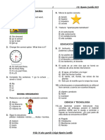 Examen 1° Año