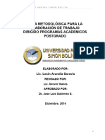 Guia para La Elaboracion de Trabajo Dirigido