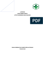 5.2.2.2 Contoh Laporan Penanganan Risiko