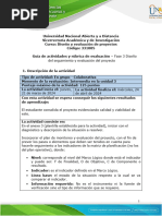 Guía de Actividades y Rúbrica de Evaluación - Unidad 3 - Fase 3 - Diseño Del Seguimiento y Evaluación Del Proyecto