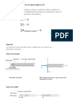 Semana 6 Equilibrio de Cuerpos Rigidos en 2D