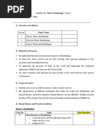 A Final Basic Ornithology Syllabus 2024