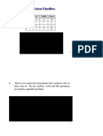 3 Non Linear Classifiers