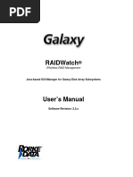 Rorke Data RAIDWatch Manual v3.48