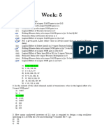 Week5 VLSI Subsystems Assignment Answers