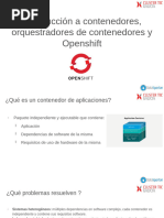 1.introducción A Contenedores, Orquestradores y Openshift