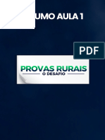 Resumo Aula 1 - Provas Rurais