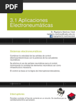 3.1 Aplicaciones Electroneumaticas