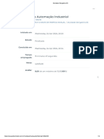 Atividade Obrigatória 3 Fundamentos Da Automação Industrial