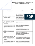 KISI-KISI AAS IPA Kelas 6 TP 2023-2024