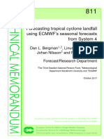 Forecasting Tropical Cyclone Landfall Using Ecmwfs Seasonal Forecasts System4