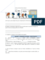 Aval. Sobre o Ciclo Da Agua