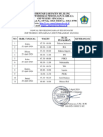 Jadwal Tes Sumatif TP. 2024-2025 Kls 9 SMP N 1 SGR