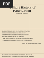 Punctuation and Capitalization