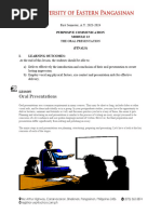 Module 6 The Oral Presentation Purcom