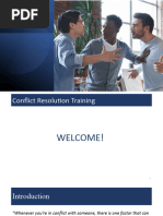 Conflict Resolution Training