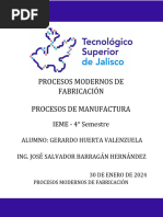 Procesos Modernos de Fabricación