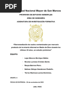 Fitorremediación de Suelos Contaminados Por Mercurio Producto de La Minería Informal en Madre de Dios Durante Los Últimos 20 Año - Activada 12