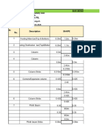 Boundry Wall & Main Gate Calculation Sheet