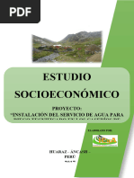 Estudio Socioeconómico