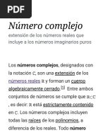 Número Complejo - Wikipedia, La Enciclopedia Libre