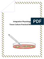 Lab 1 - Cell Culture Lab Manual