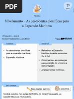 Nivelamento - As Descobertas Científicas para A Expansão Marítima