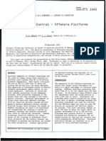 Corrosion Control - Offshore Platforms