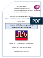 Logiciel ADS: La Conception Et La Modélisation Des Circuits RF