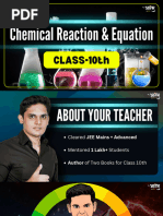 Chemical Reaction and Equation