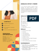 Resume - Angelica Fabon 1