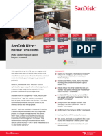 Data Sheet Ultra Uhs I Microsd 150mbps