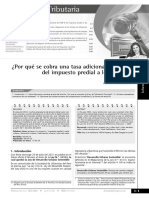 Tasa Adicional Del 100 Del Impuesto Predial A Los Terrenos