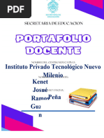 Portafolio Docente Basica I, Ii y Iii Ciclo