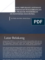 Landasan Pedagogik Terhadap Pengembangan Teori