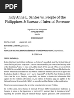 7-Judy Anne L. Santos vs. People of The Philippines & Bureau of Internal Revenue