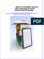 Reckoning Black Lives Matter and The Democratic Necessity of Social Movements Deva R Woodly Download 2024 Full Chapter