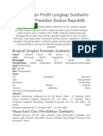 Biografi Dan Profil Lengkap Soeharto Sebagai Presiden Kedua Republik Indonesi A