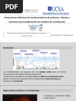 PPT2. Protecciones Eléctricas de Transformadores de Potencia