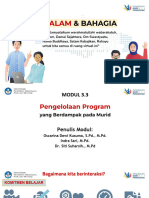 DRK - Modul 3.3 Pengelolaan Program Yang Berdampak Pada Murid