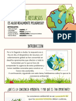 Presentación Consejos para Cuidar El Medio Ambiente Ilustrado Verde