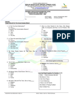 Soal PTS 1 Bhs Inggris Kls 4