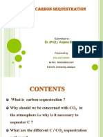 Carbon Sequestration: Dr. (Prof.) Anjana Sharma