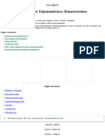 Identidades Trigonometricas - Demostraciones y Ejemplos - Trigonometria - Secundaria